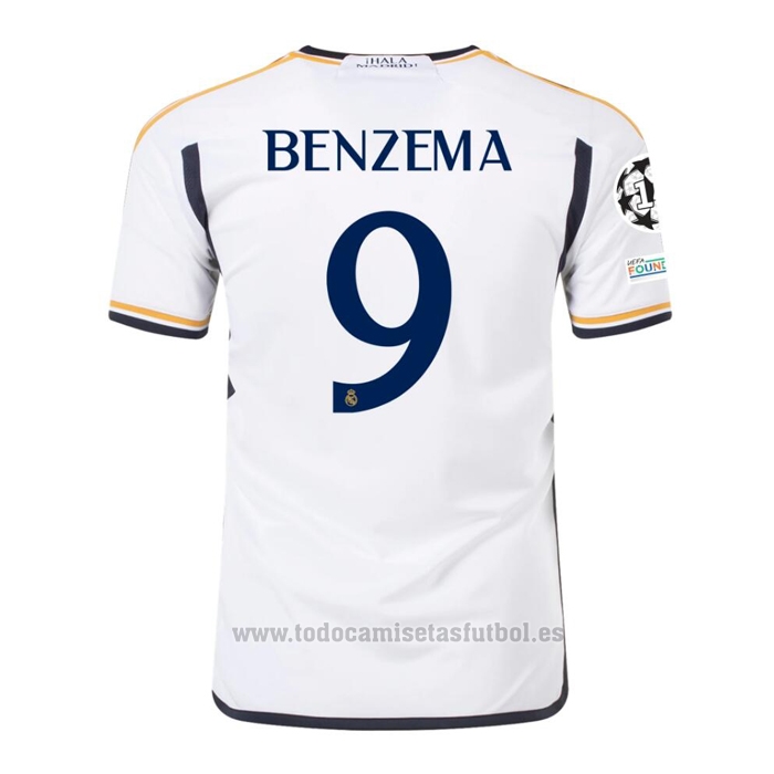 Camiseta Real Madrid Jugador Benzema 1ª 2023-2024